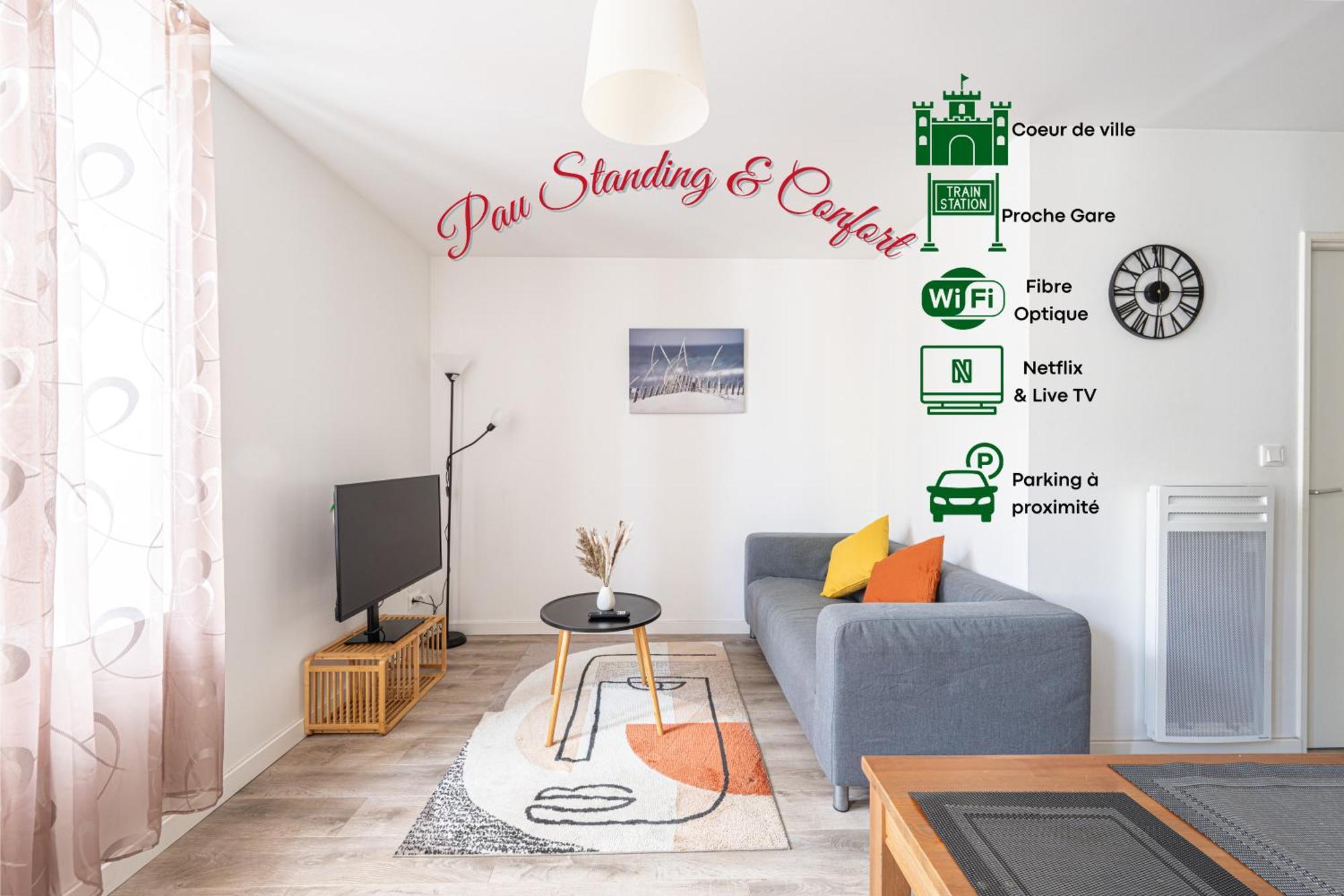 Pau Standing & Confort Eksteriør billede